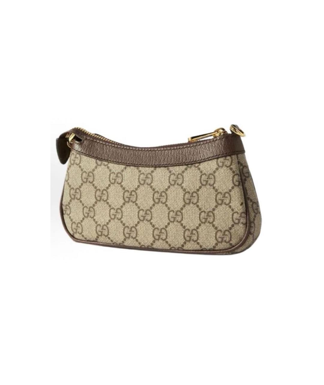GUCCI Коричневая сумка через плечо, фото 3