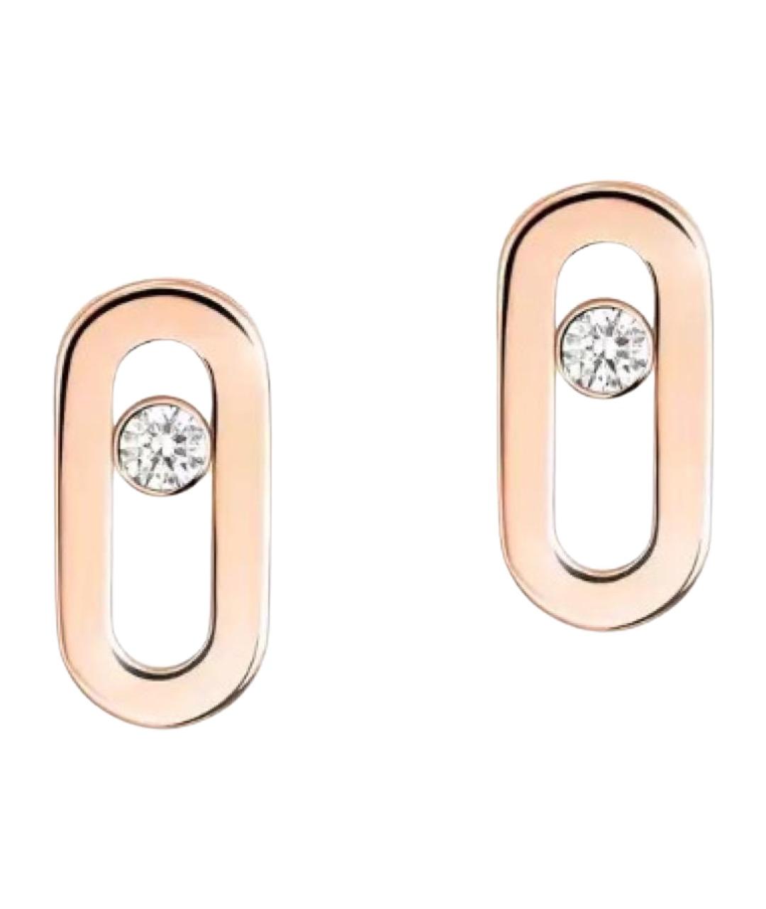 MESSIKA Золотые серьги из розового золота, фото 1