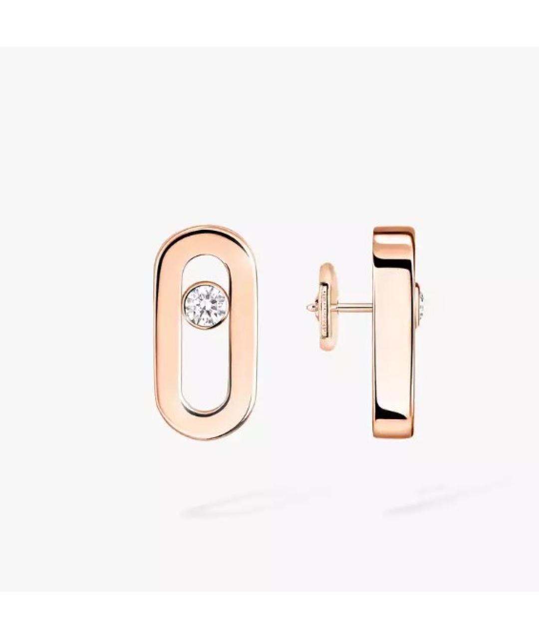 MESSIKA Золотые серьги из розового золота, фото 4