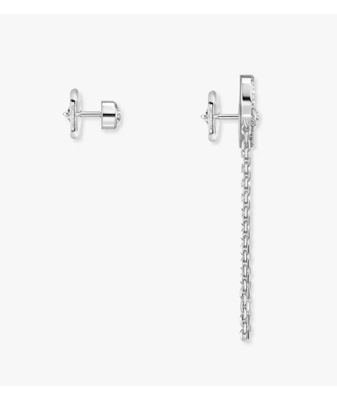 MESSIKA Серебряные серьги из белого золота, фото 5