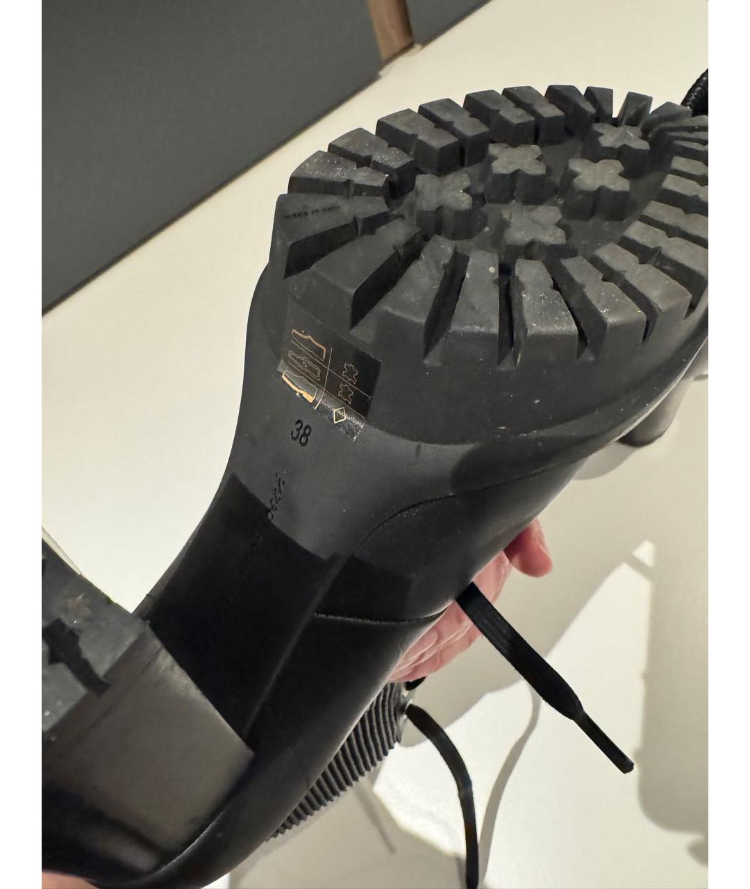 GIANVITO ROSSI Черные кожаные ботильоны, фото 6