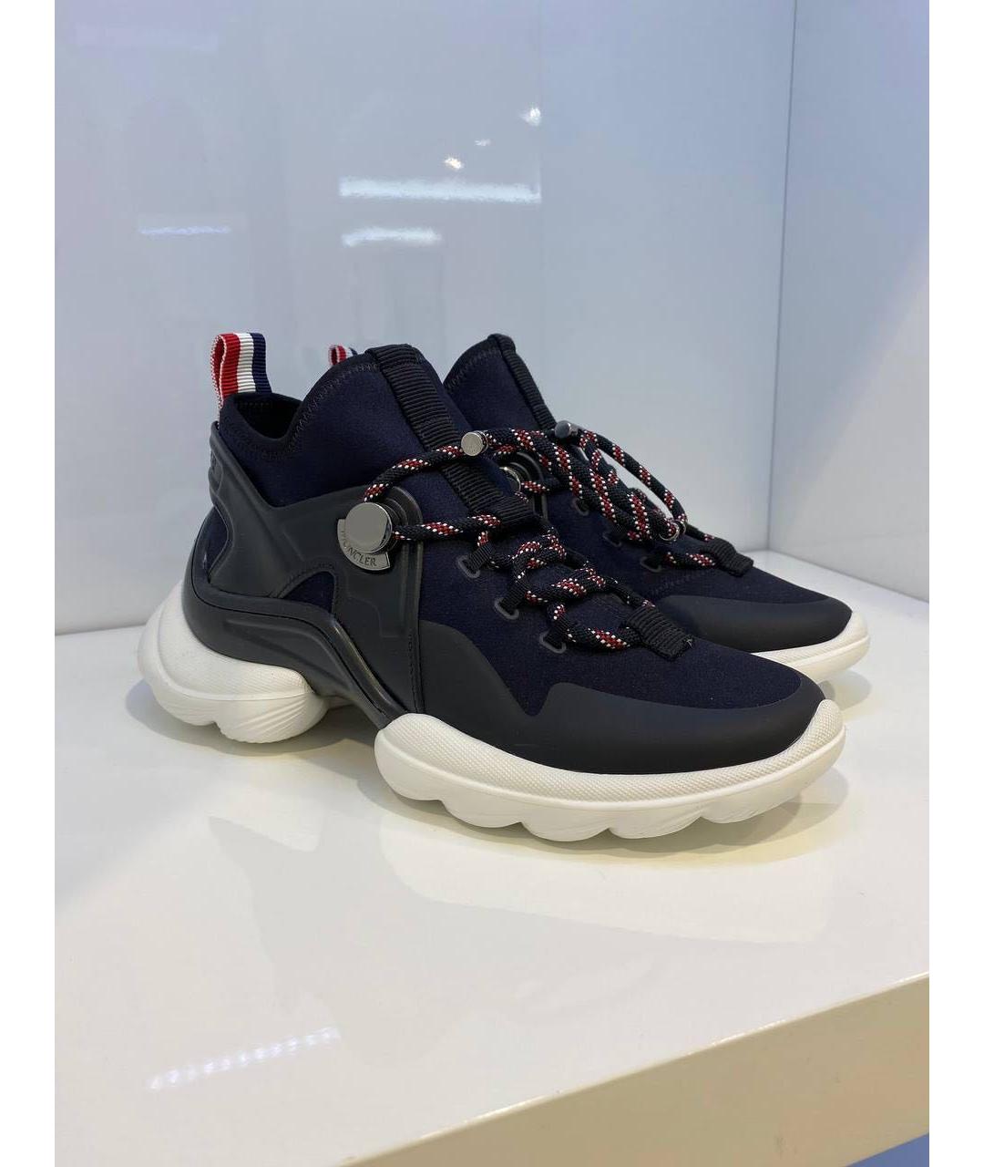 MONCLER Мульти текстильные кроссовки, фото 3