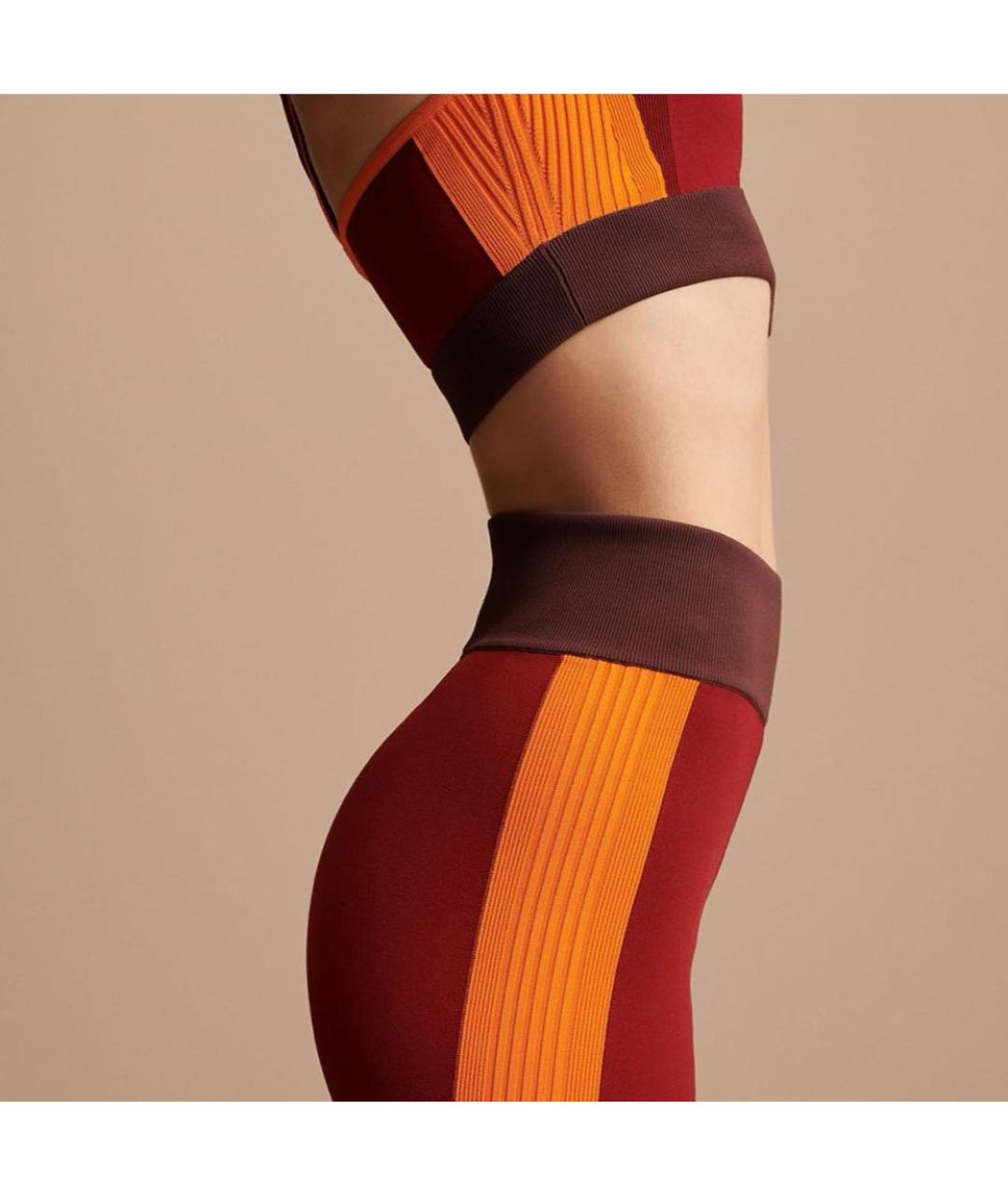 HERMES Бордовый вискозный спортивные костюмы, фото 4