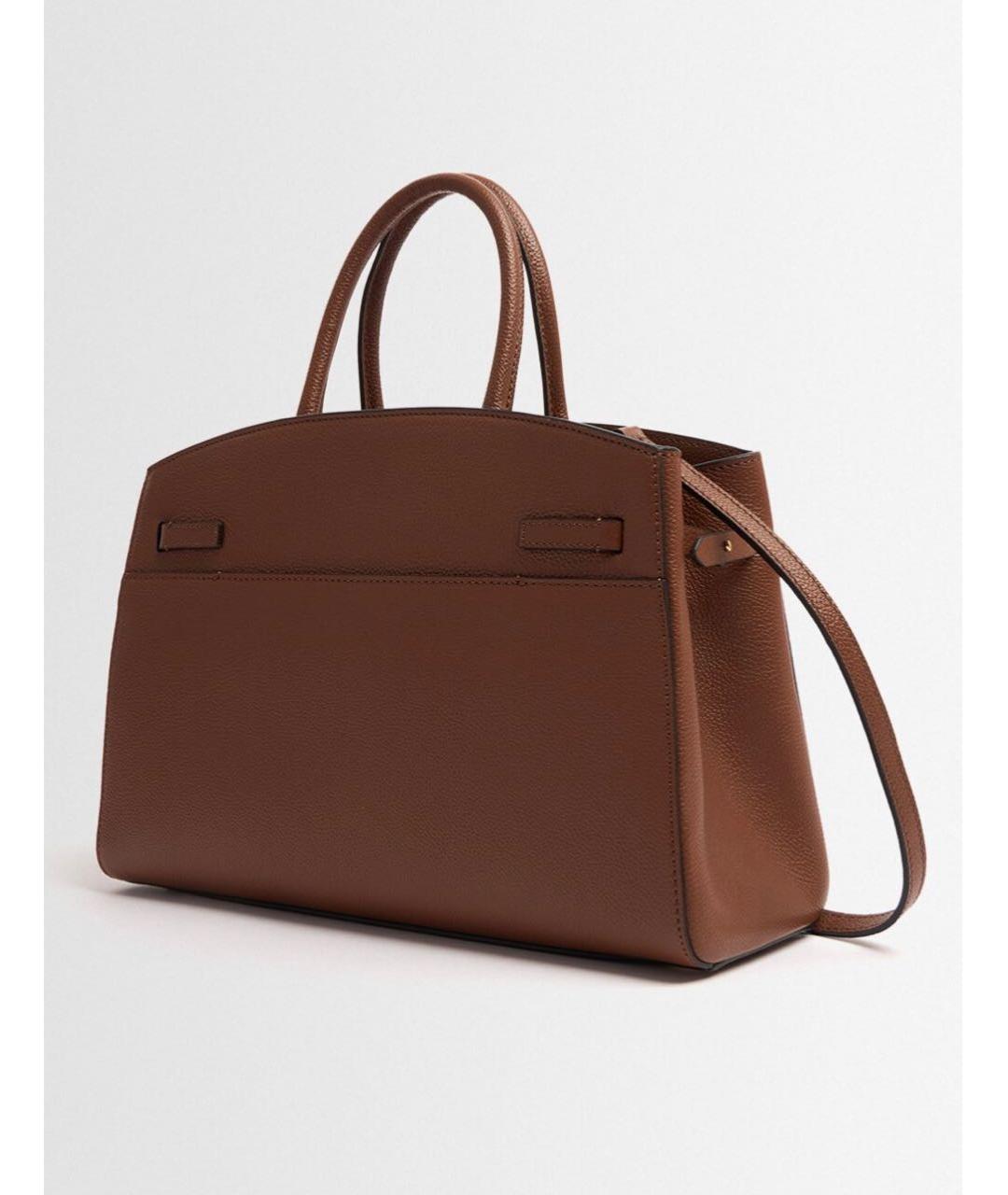 DEMELLIER Коричневая кожаная сумка через плечо, фото 6