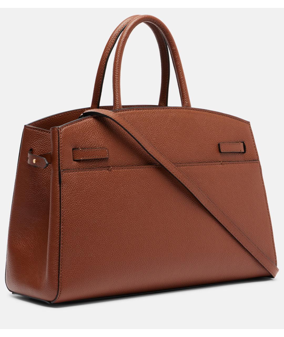 DEMELLIER Коричневая кожаная сумка через плечо, фото 5