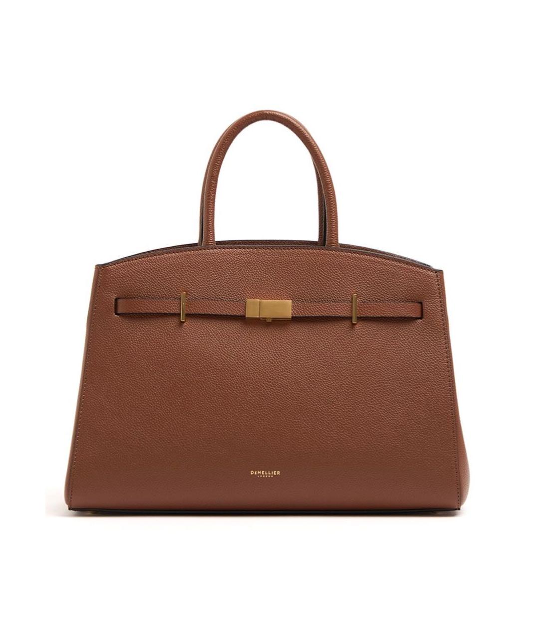 DEMELLIER Коричневая кожаная сумка через плечо, фото 7