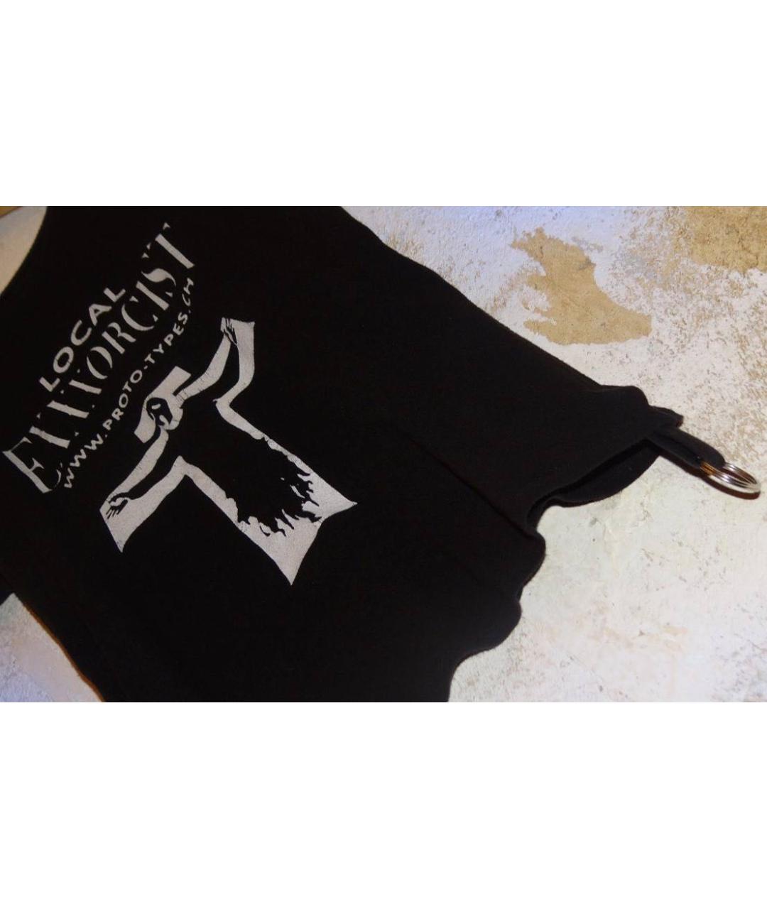 PROTOTYPES Черная хлопковая футболка, фото 3