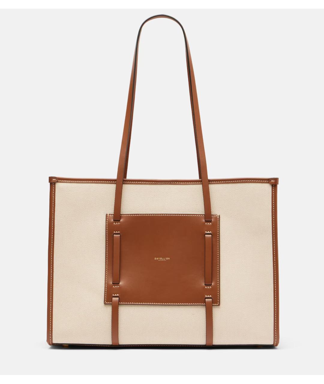 DEMELLIER Бежевая сумка тоут, фото 7