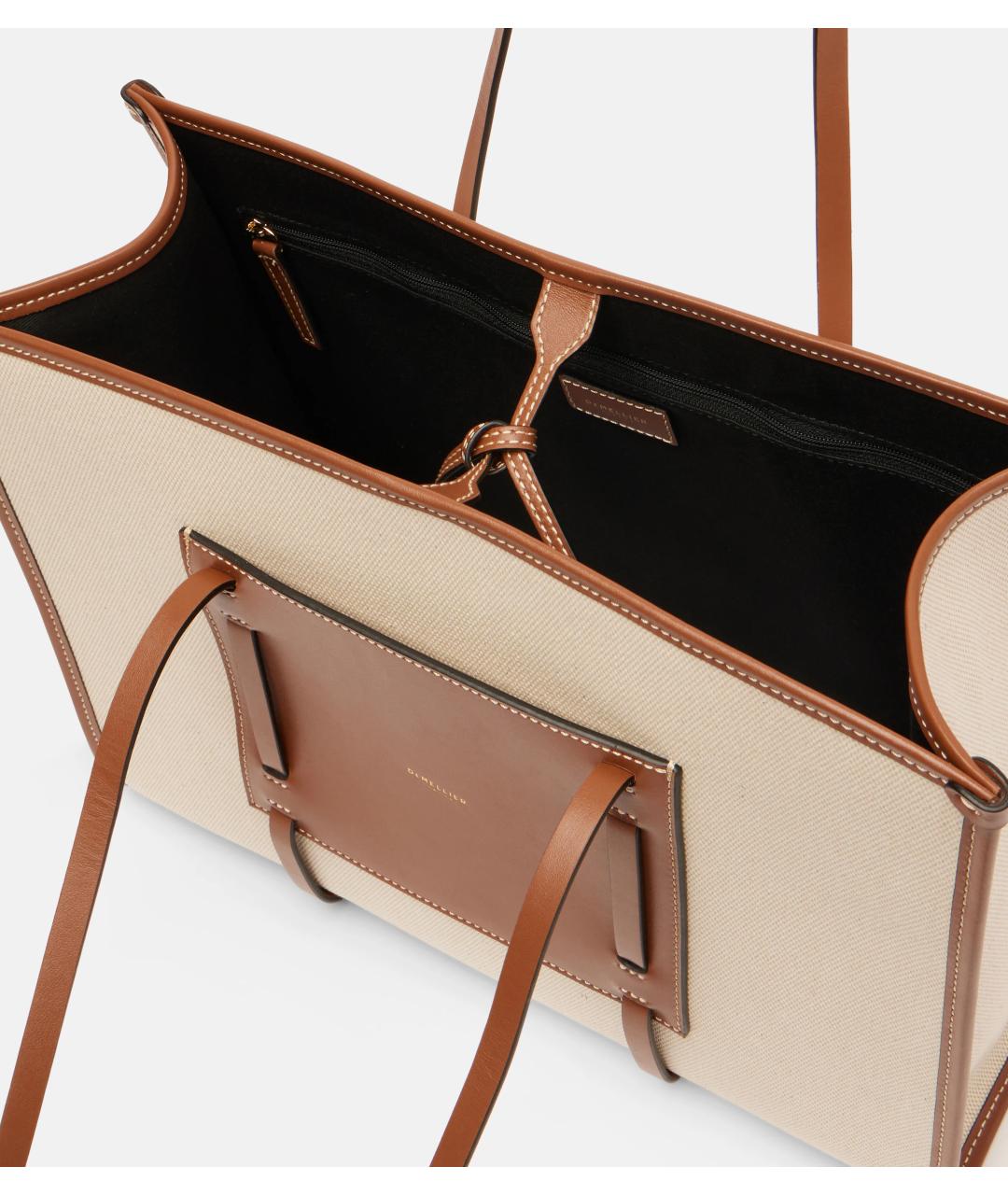 DEMELLIER Бежевая сумка тоут, фото 6