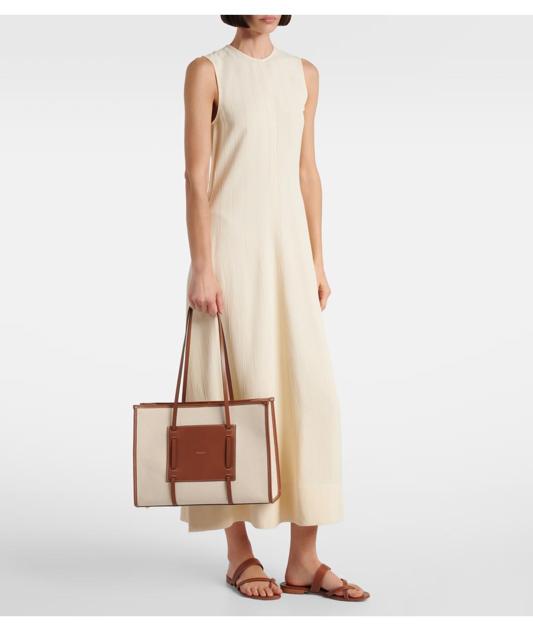 DEMELLIER Бежевая сумка тоут, фото 3