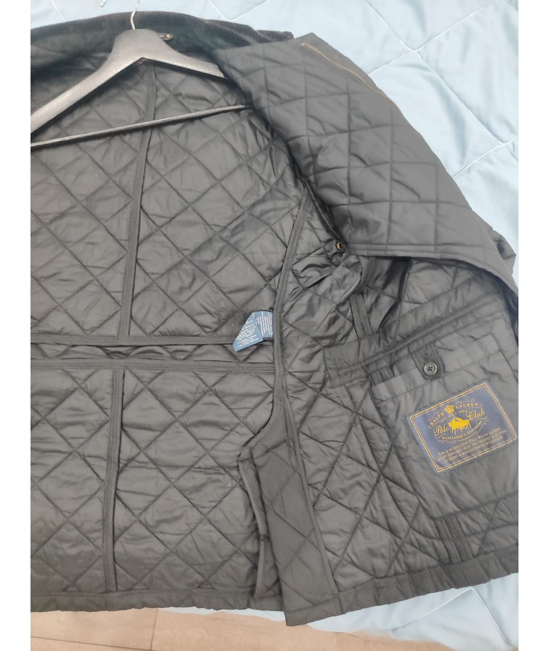 POLO RALPH LAUREN Черная полиамидовая куртка, фото 6