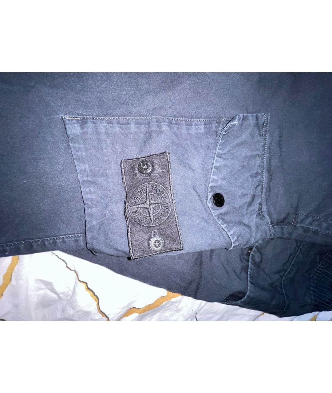 STONE ISLAND SHADOW PROJECT Темно-синие повседневные брюки, фото 5