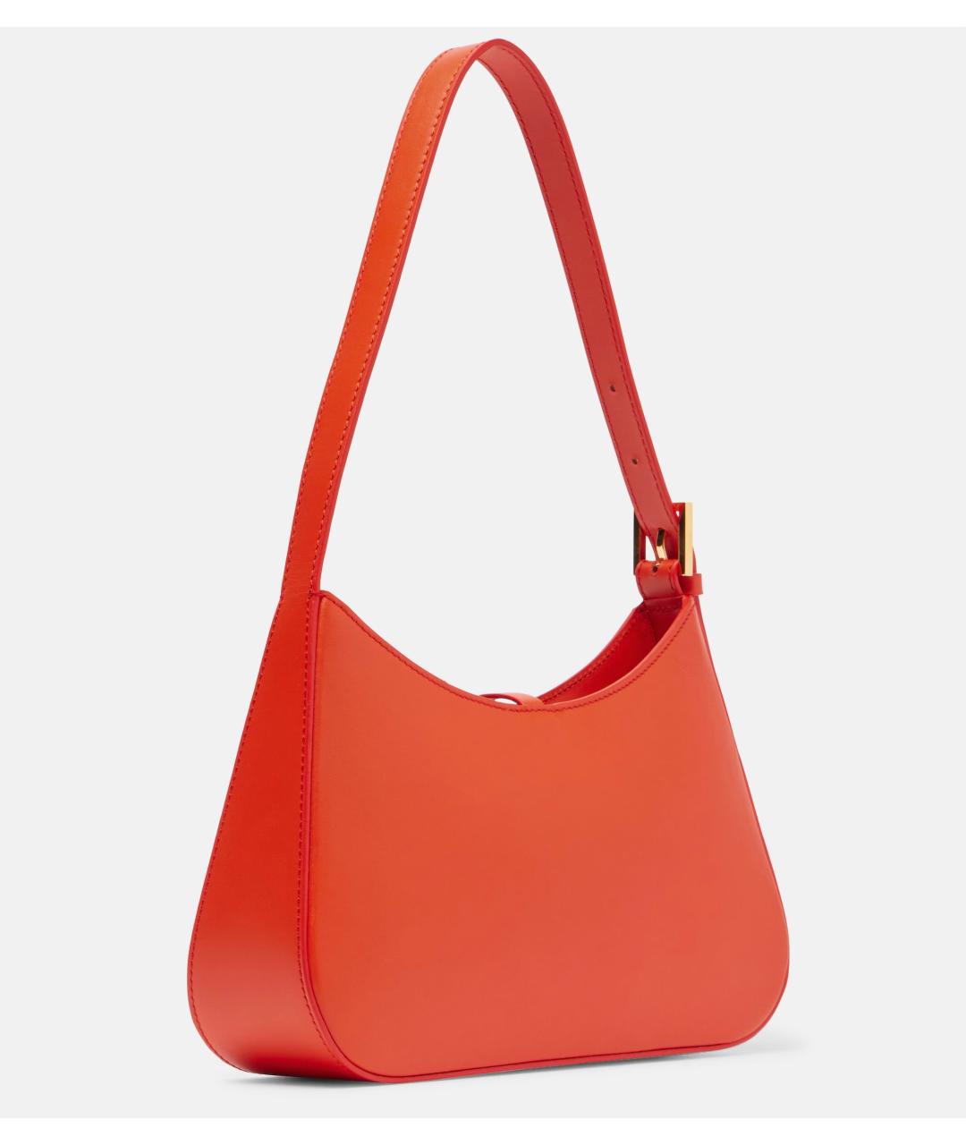 DEMELLIER Красная кожаная сумка с короткими ручками, фото 5