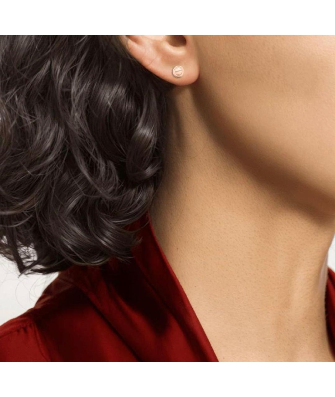 CARTIER Розовые серьги из розового золота, фото 6