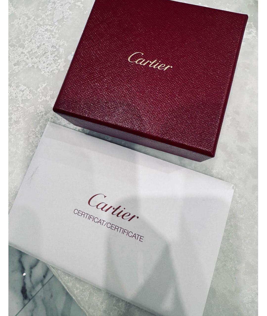 CARTIER Розовые серьги из розового золота, фото 5