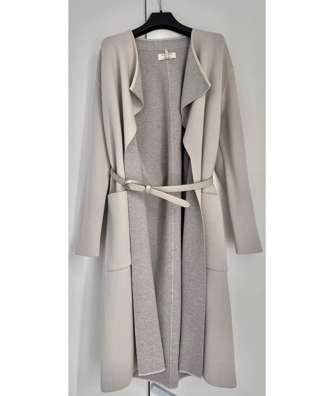 FALCONERI Серое кашемировое пальто, фото 6