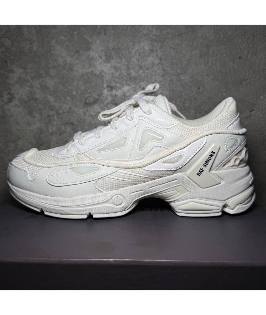 RAF SIMONS Белые низкие кроссовки / кеды, фото 2