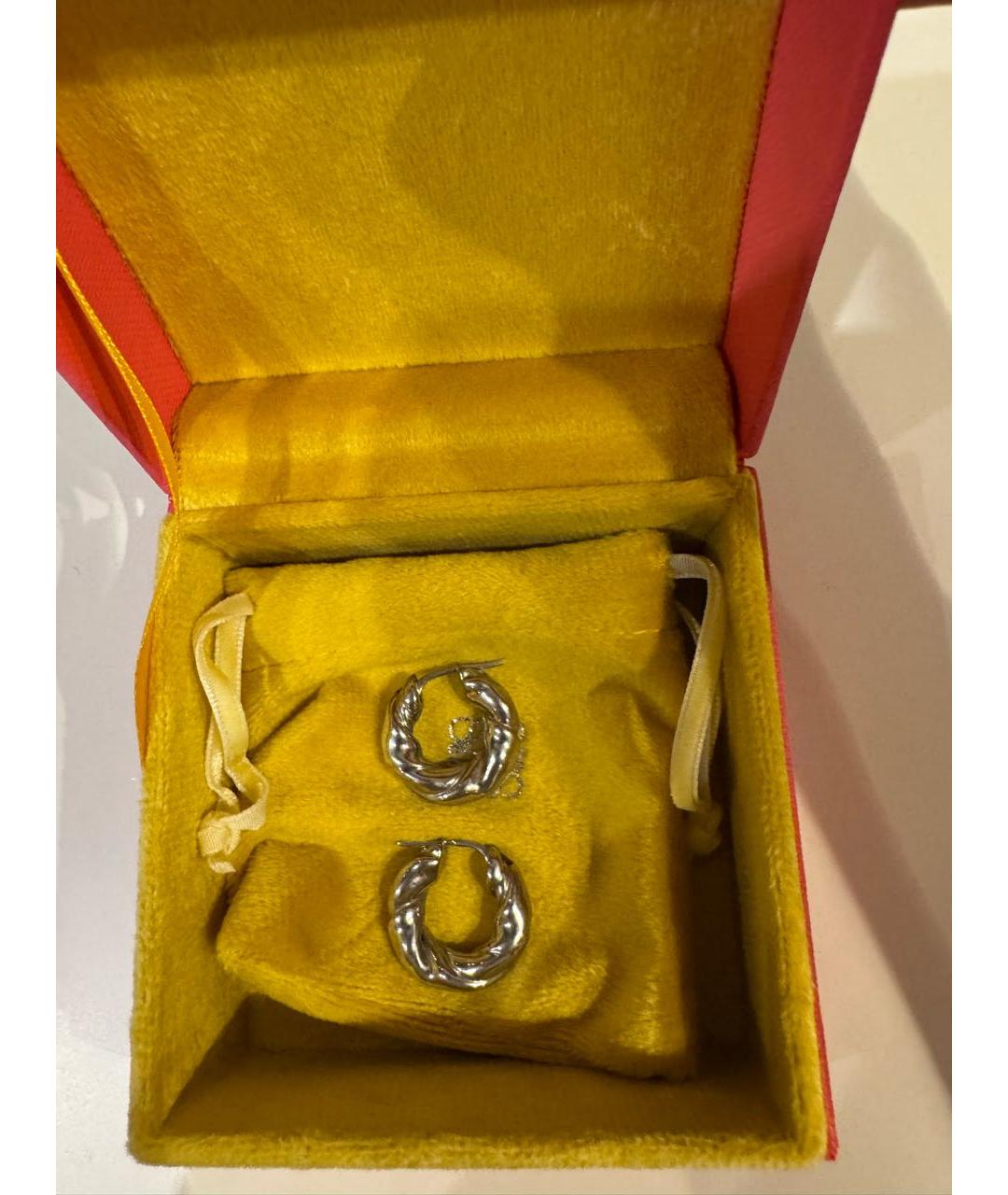 LOEWE Серебряные серебряные серьги, фото 2