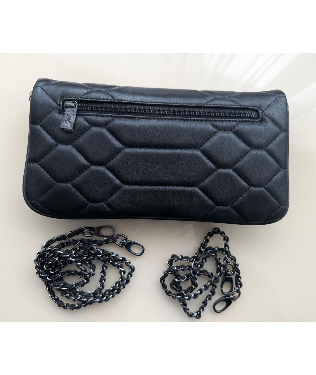 ZADIG & VOLTAIRE Черная кожаная сумка через плечо, фото 2