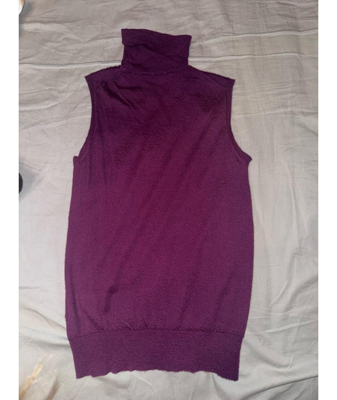 GUCCI Фиолетовая кашемировая водолазка, фото 2