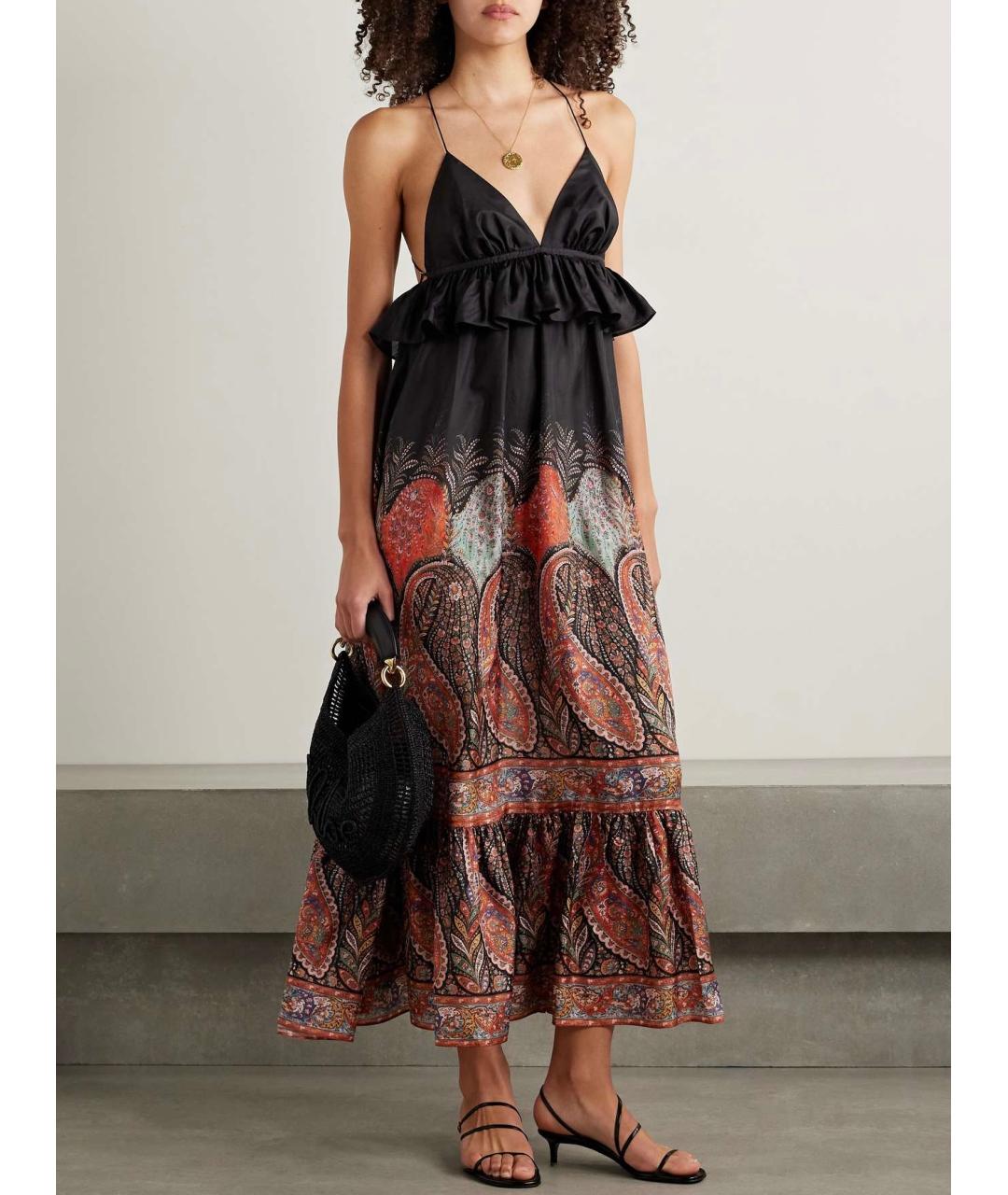 ZIMMERMANN Черное коктейльное платье, фото 6
