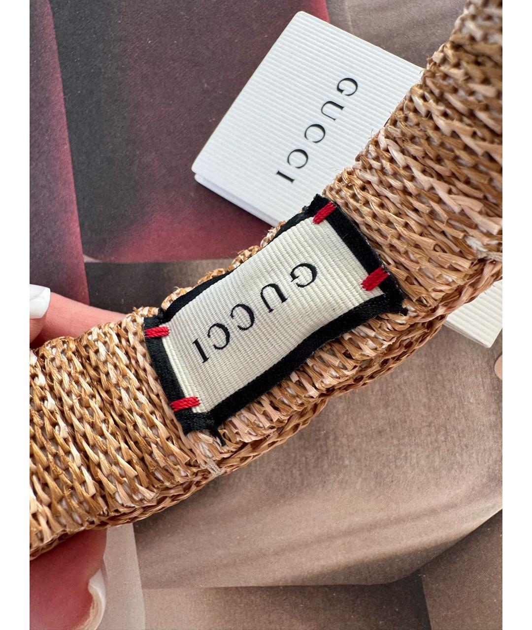GUCCI Золотой ободок, фото 6