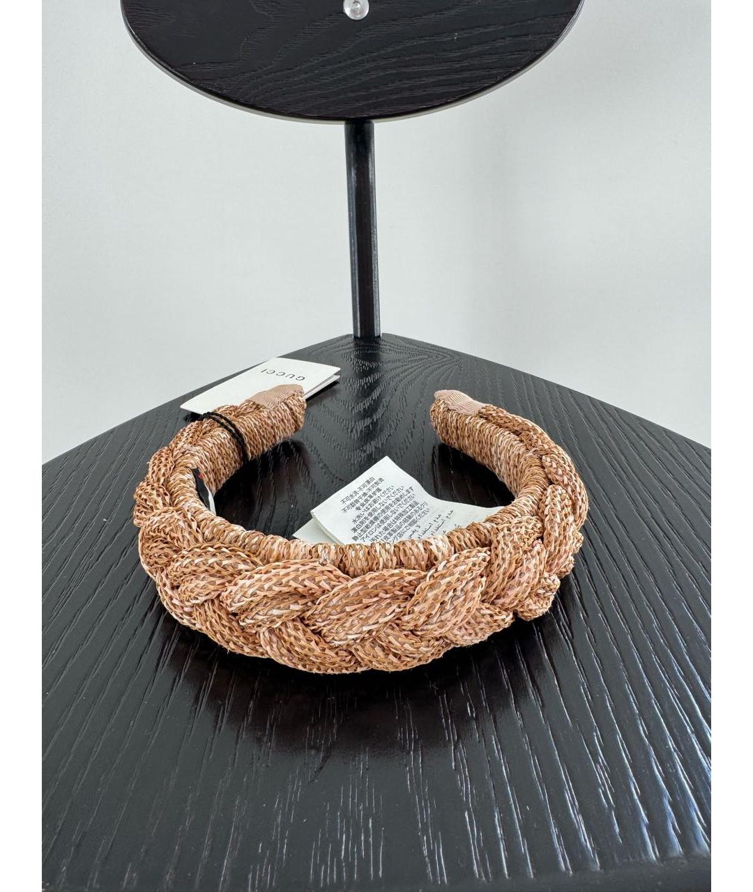 GUCCI Золотой ободок, фото 2