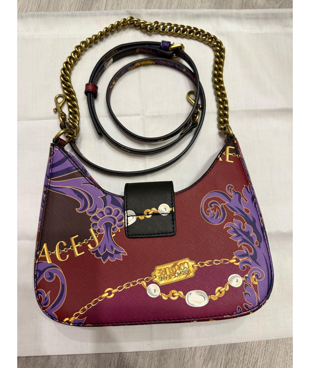 VERSACE JEANS COUTURE Мульти сумка через плечо из искусственной кожи, фото 3