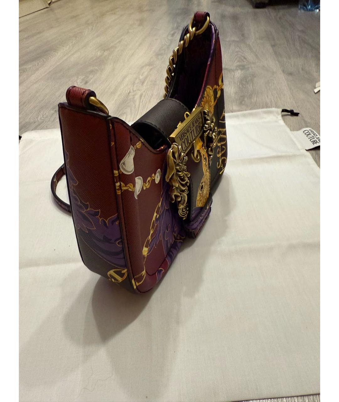 VERSACE JEANS COUTURE Мульти сумка через плечо из искусственной кожи, фото 2