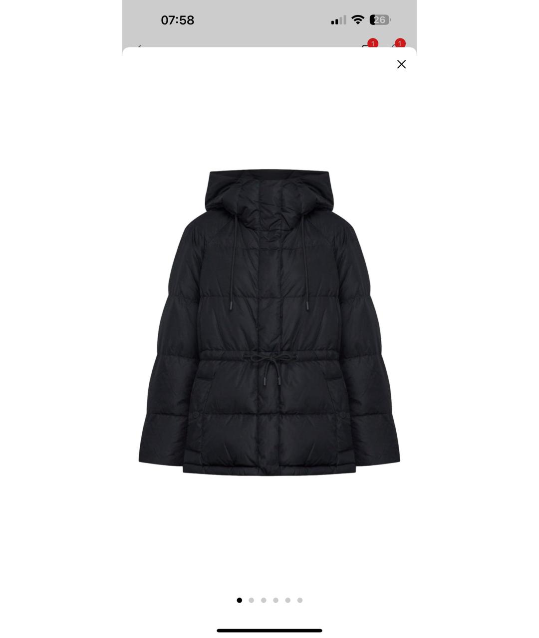 WEEKEND MAX MARA Черная куртка, фото 4