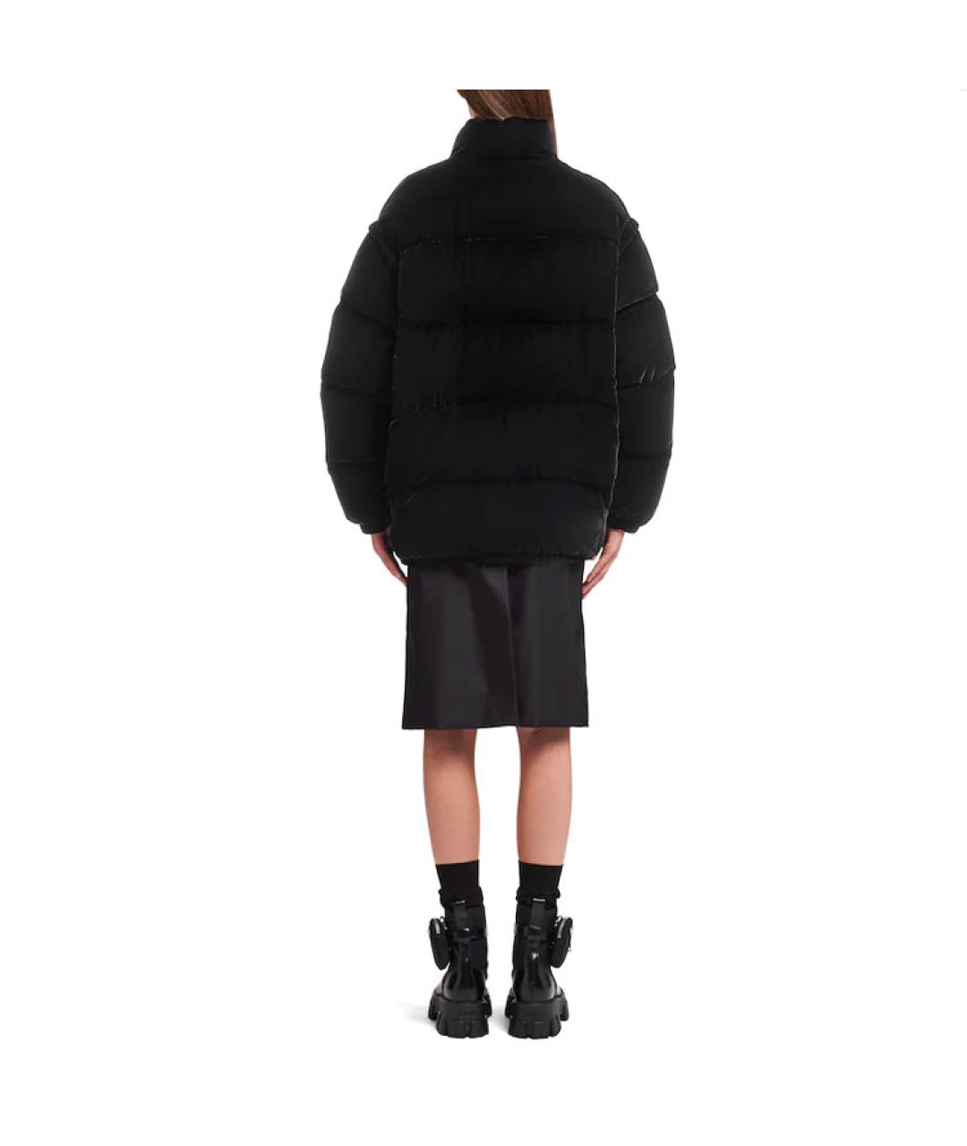 PRADA Черный пуховик, фото 3