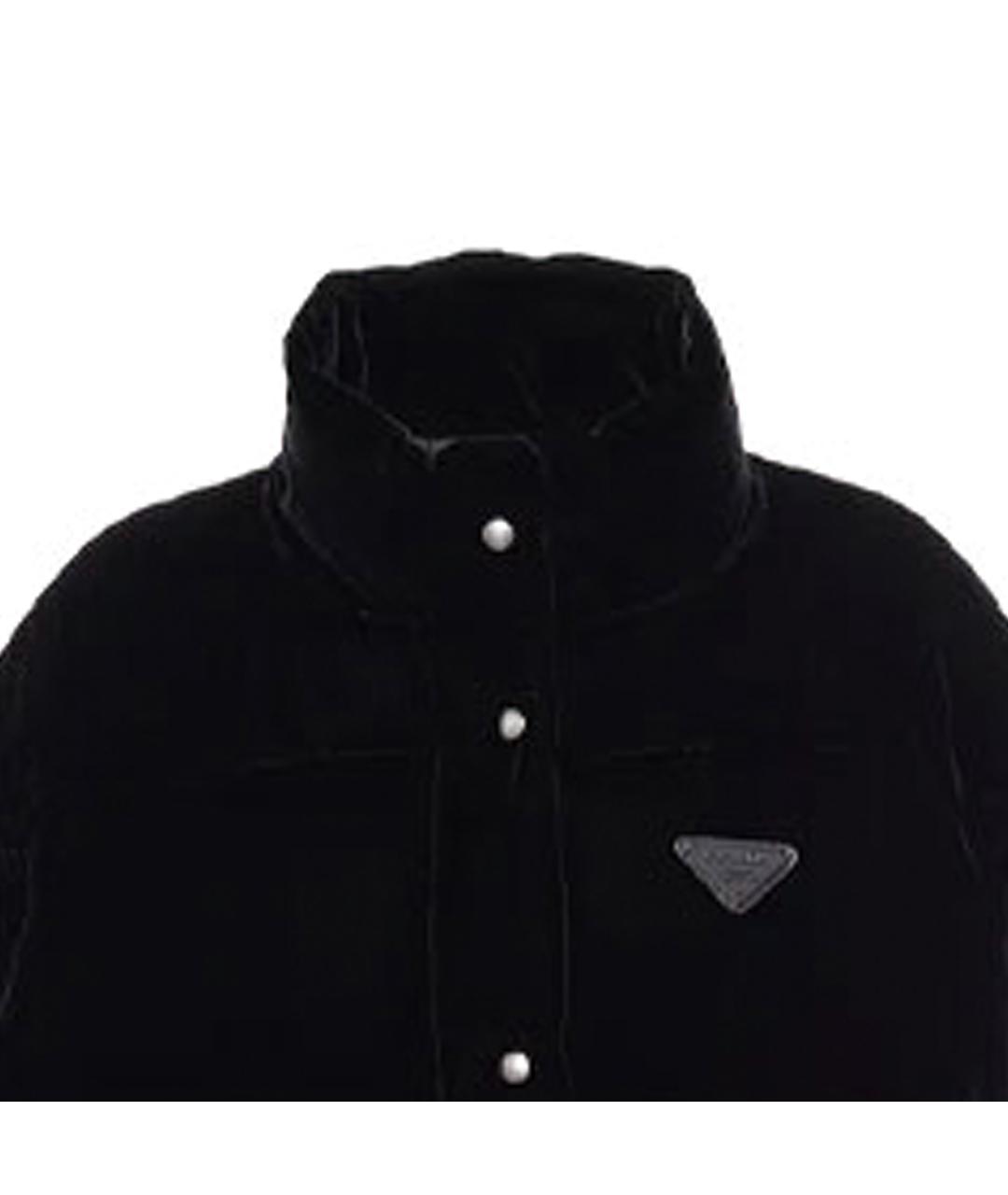 PRADA Черный пуховик, фото 5
