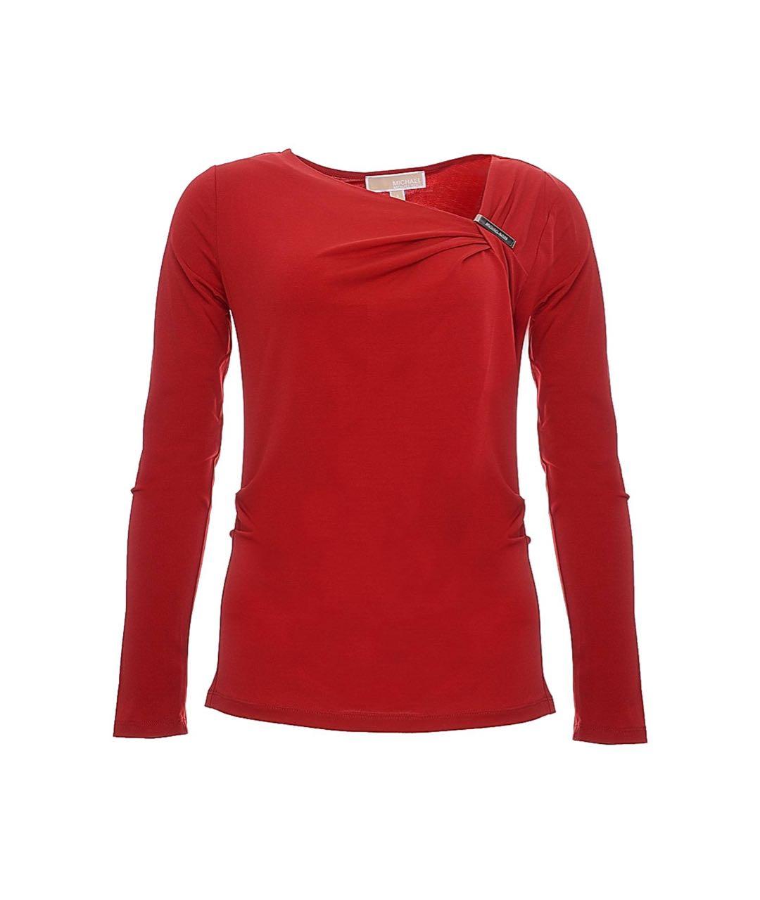 MICHAEL MICHAEL KORS Красная полиэстеровая блузы, фото 1