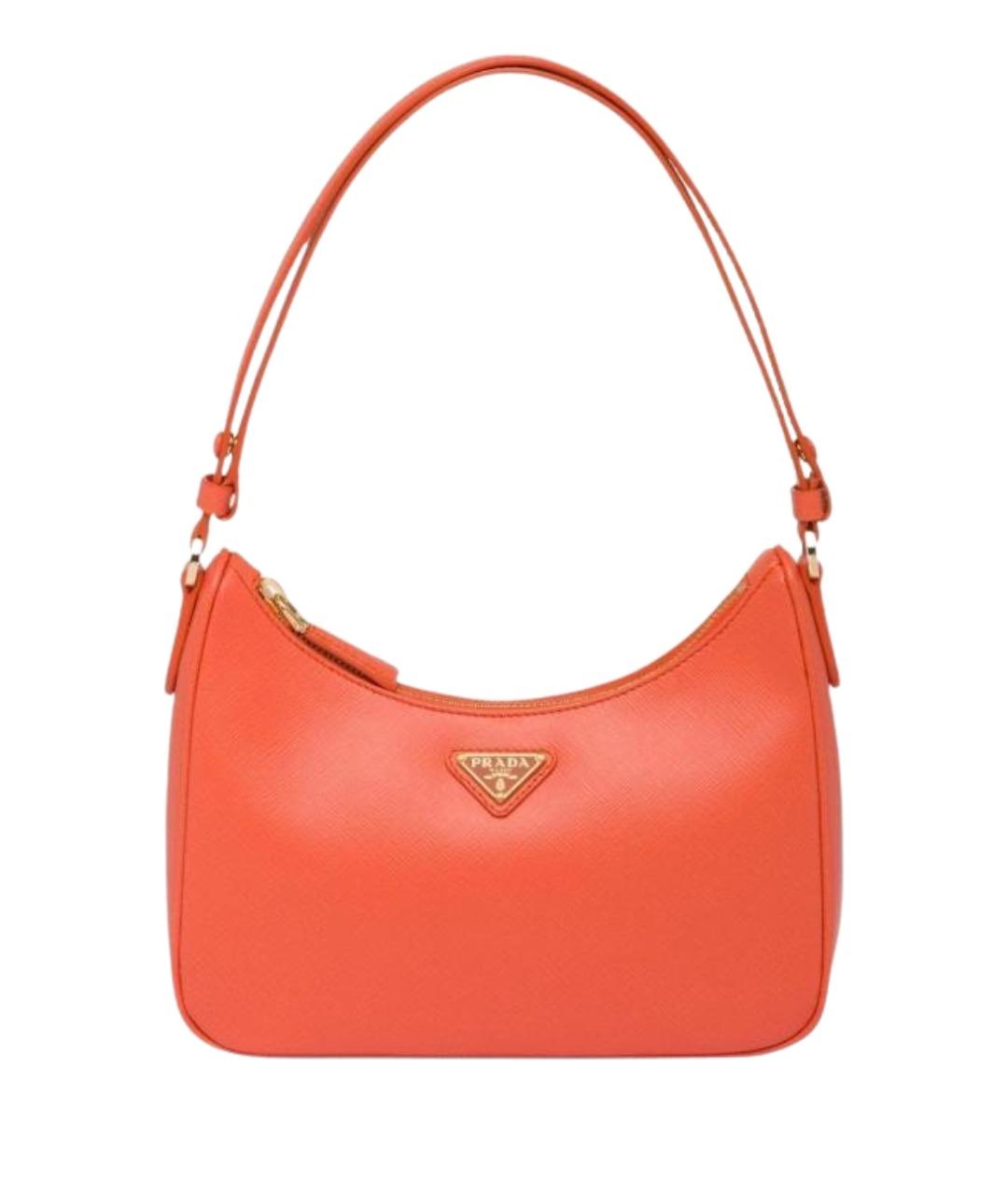 PRADA Оранжевая сумка через плечо, фото 1