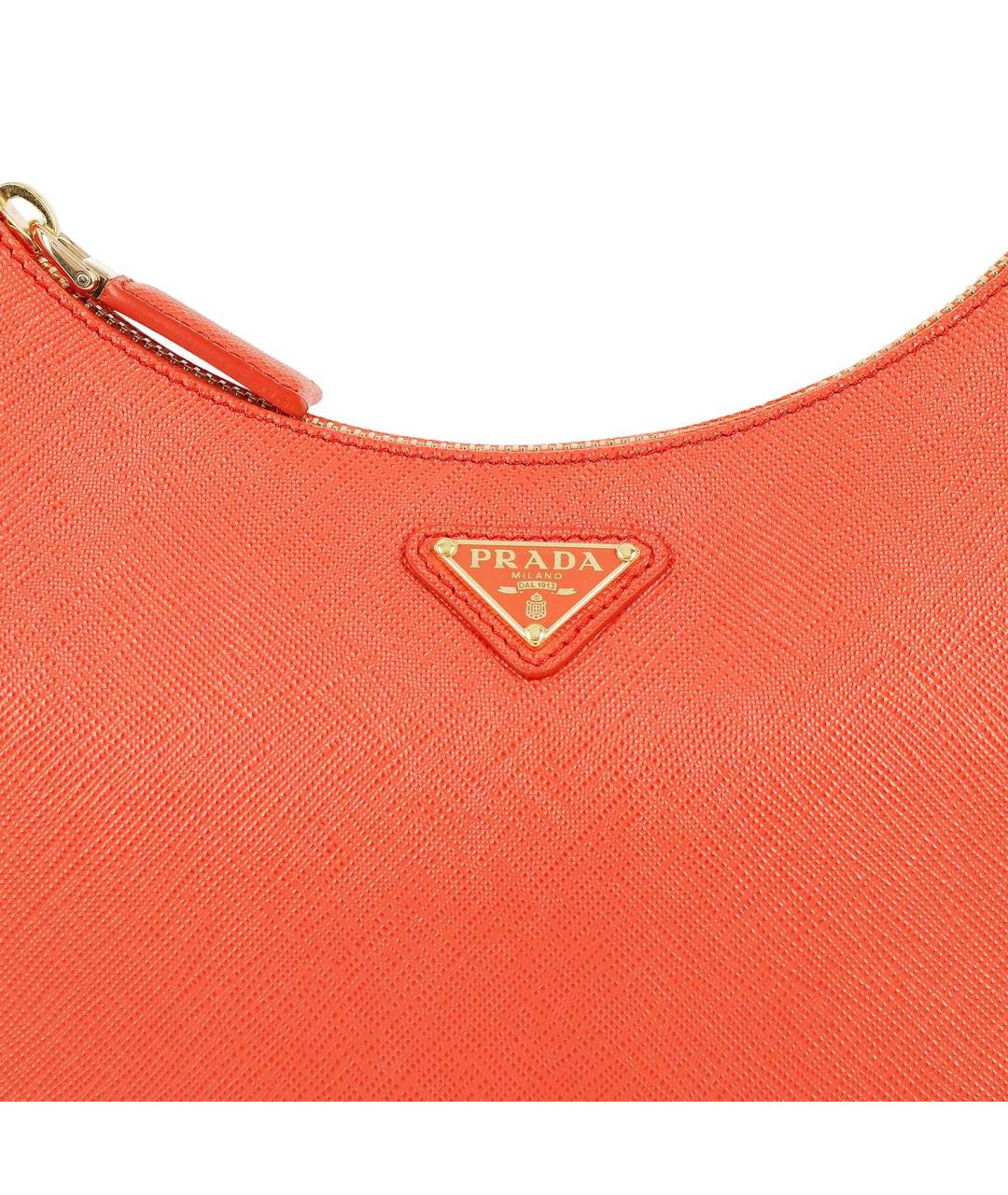 PRADA Оранжевая сумка через плечо, фото 7