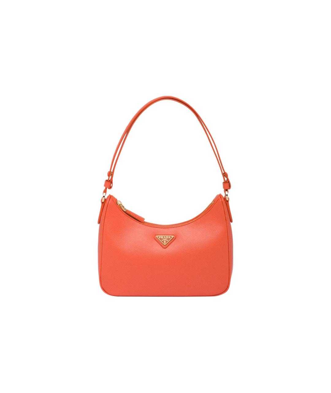 PRADA Оранжевая сумка через плечо, фото 8