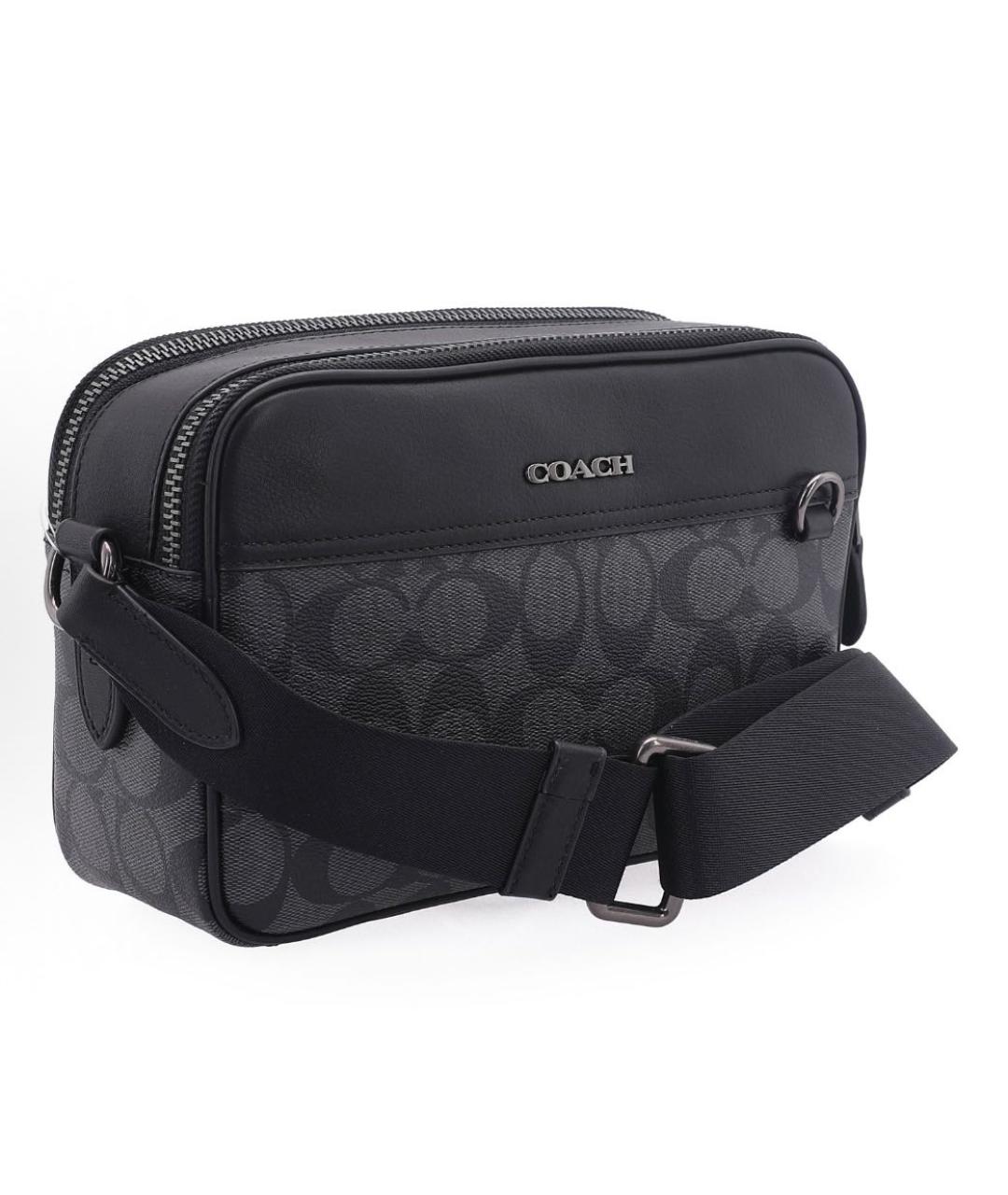 COACH Черная сумка на плечо, фото 2