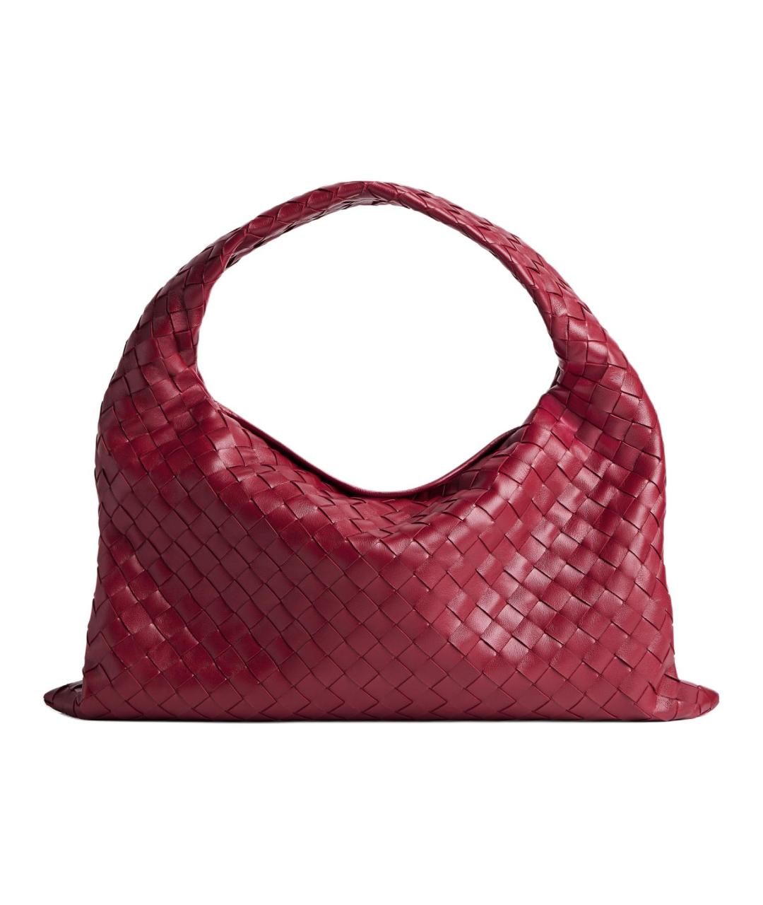 BOTTEGA VENETA Красная кожаная сумка через плечо, фото 1