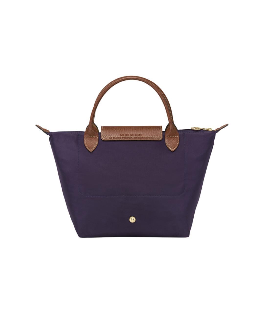 LONGCHAMP Темно-синяя тканевая сумка через плечо, фото 3