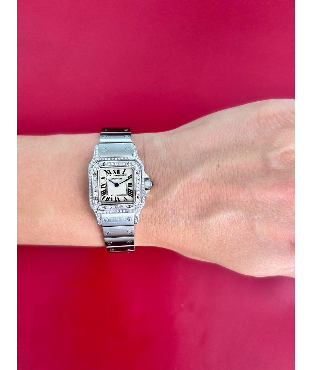 CARTIER Стальные часы, фото 2