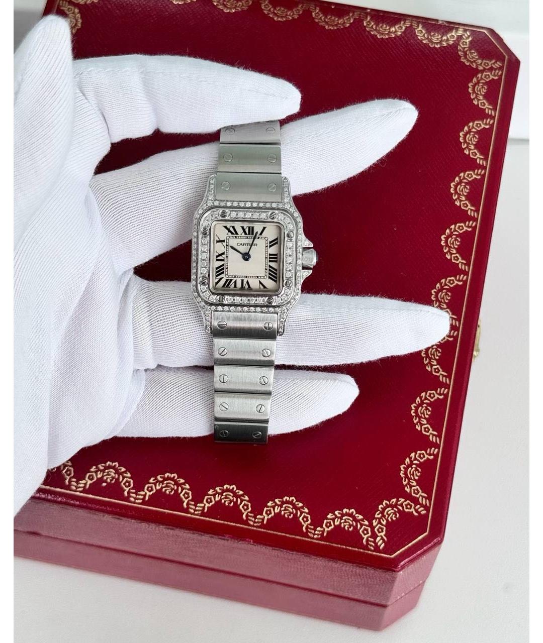 CARTIER Стальные часы, фото 4