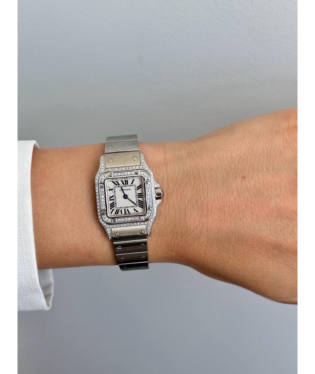 CARTIER Стальные часы, фото 8