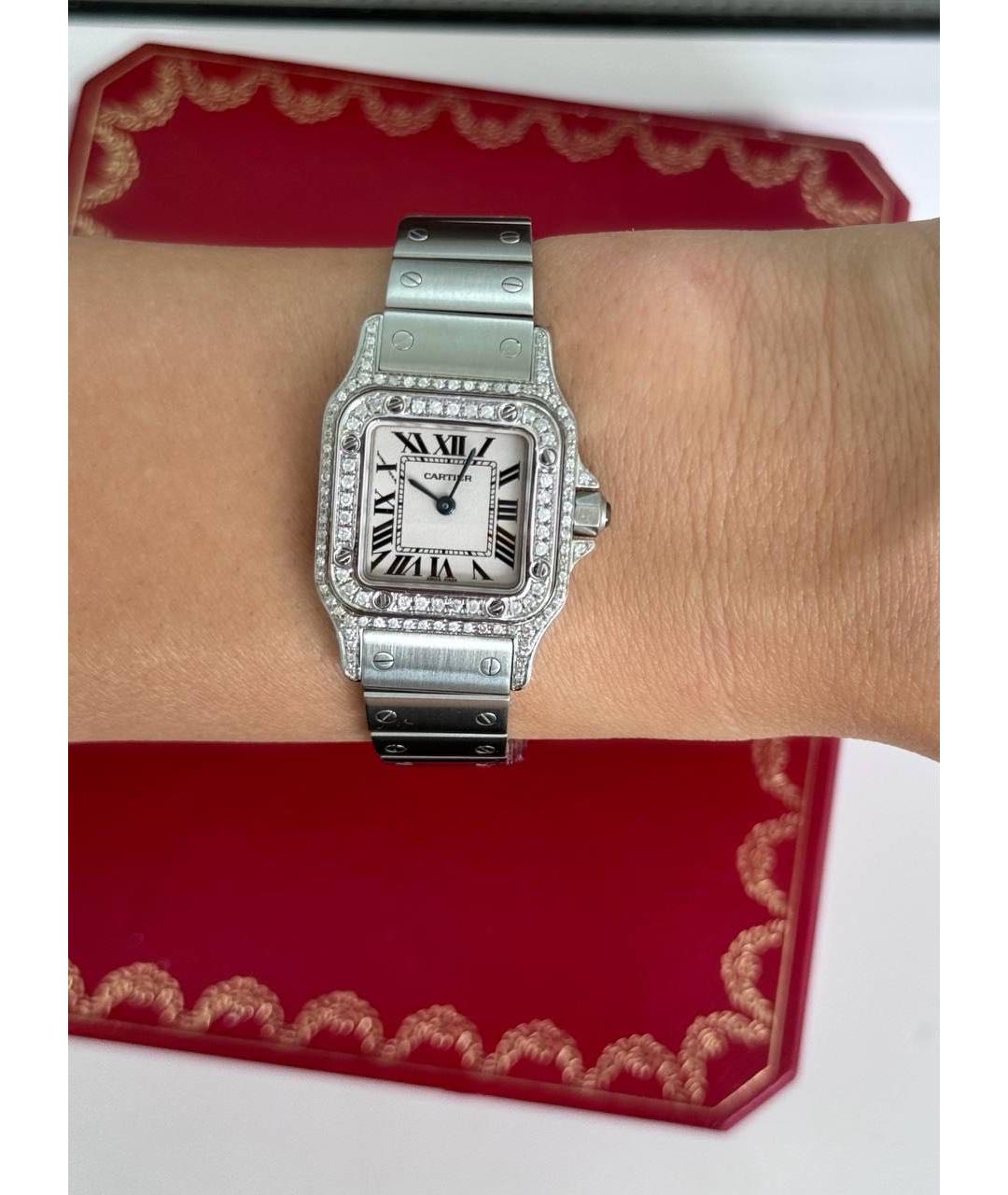 CARTIER Стальные часы, фото 3