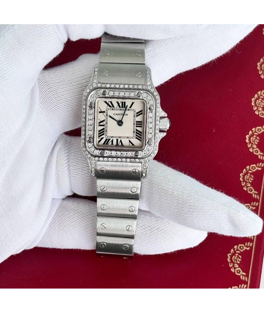CARTIER Стальные часы, фото 9
