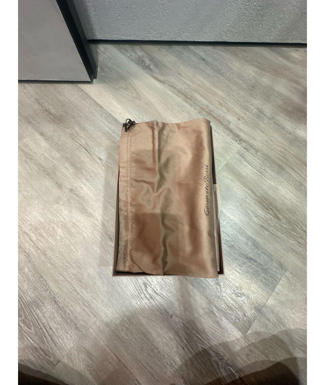 GIANVITO ROSSI Белые кожаные туфли, фото 6