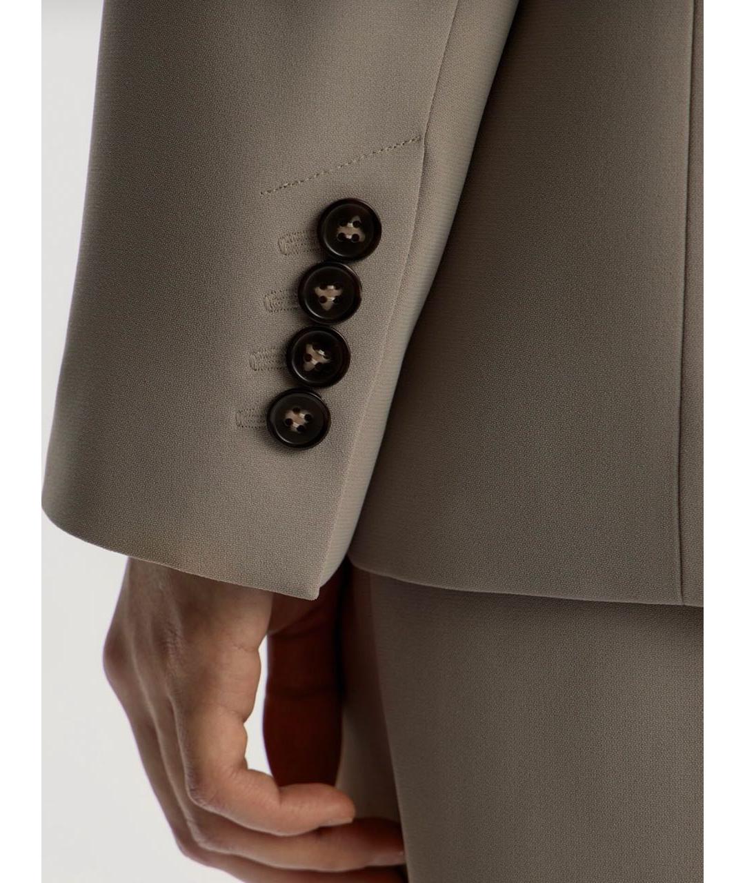 12 STOREEZ Бежевый жакет/пиджак, фото 7