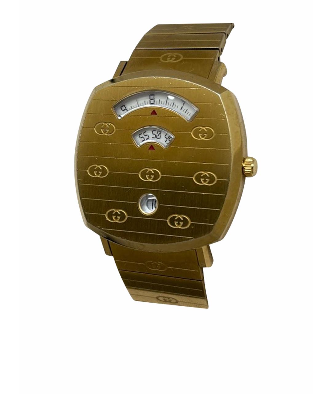 GUCCI Золотые часы, фото 1
