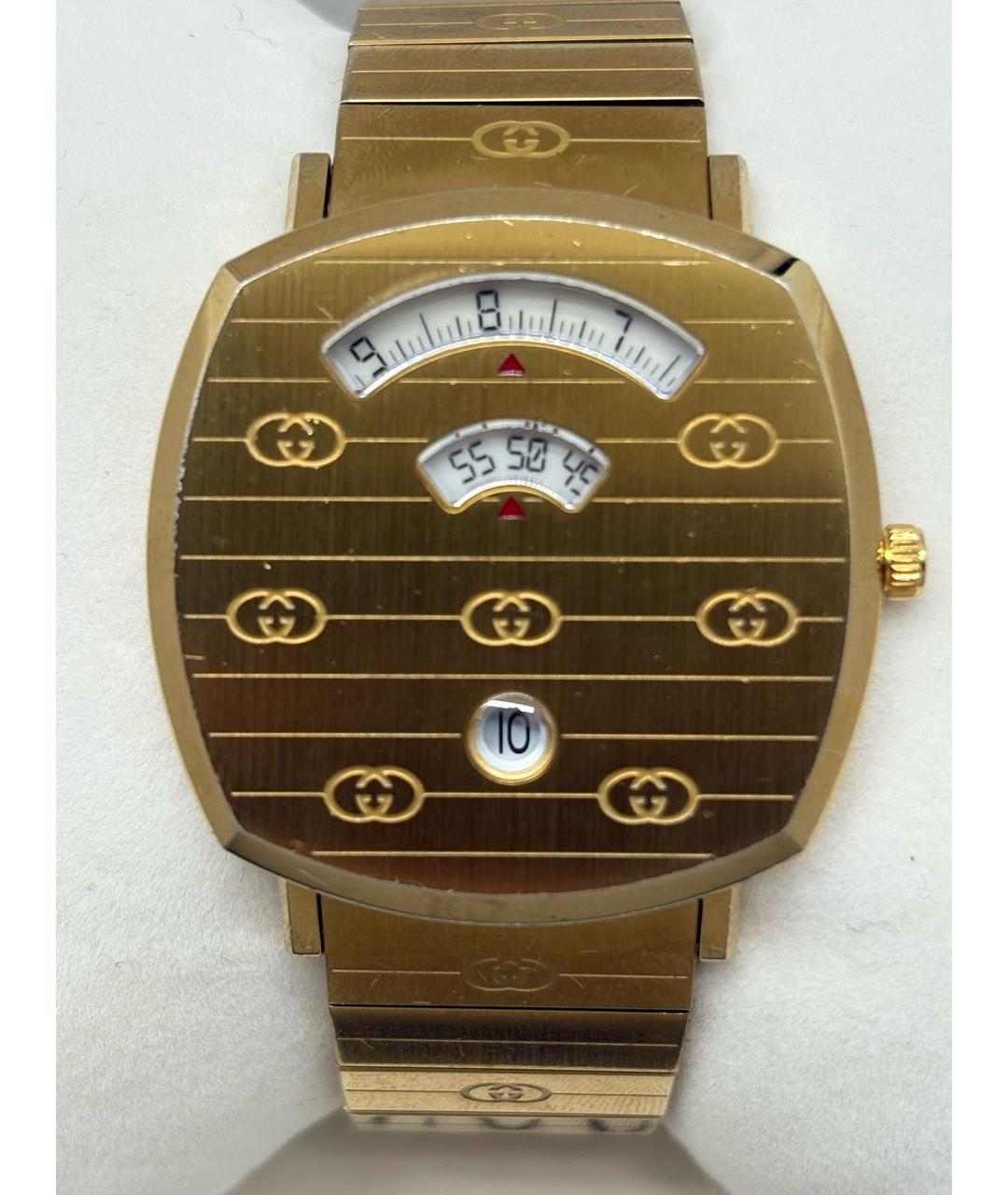 GUCCI Золотые часы, фото 2