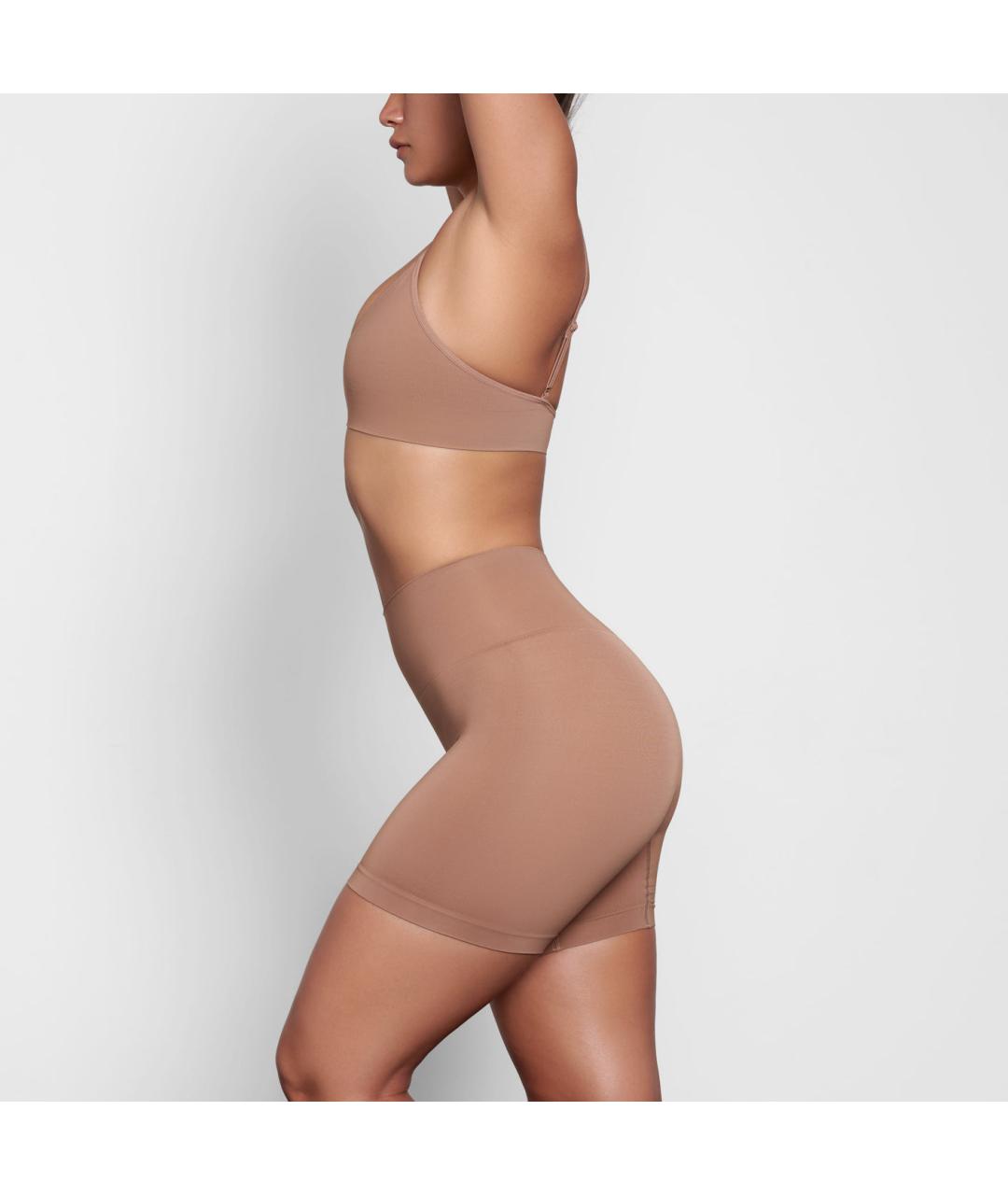 SKIMS Коричневые леггинсы и велосипедки, фото 4
