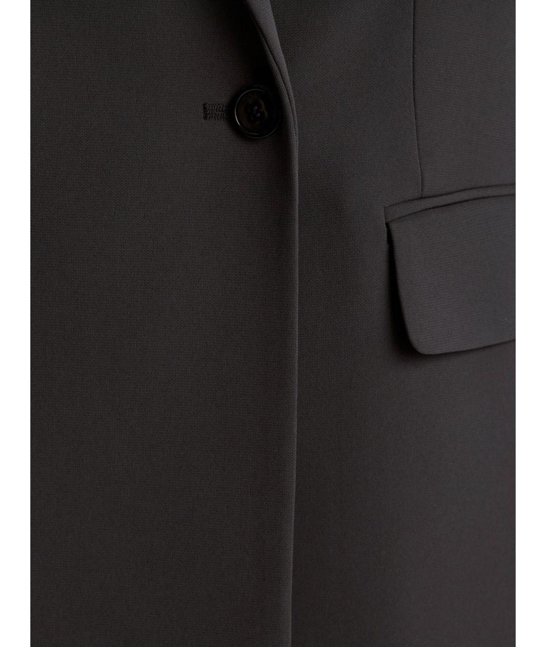 12 STOREEZ Серый хлопковый жакет/пиджак, фото 4